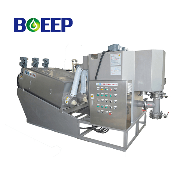 Prensa pré-espessamento